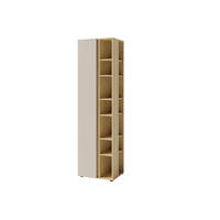 BÜCHERREGAL MURO 55x40x195 cm, Regal Beige - Beige, Holzwerkstoff (55/195/40cm) - MASSENO