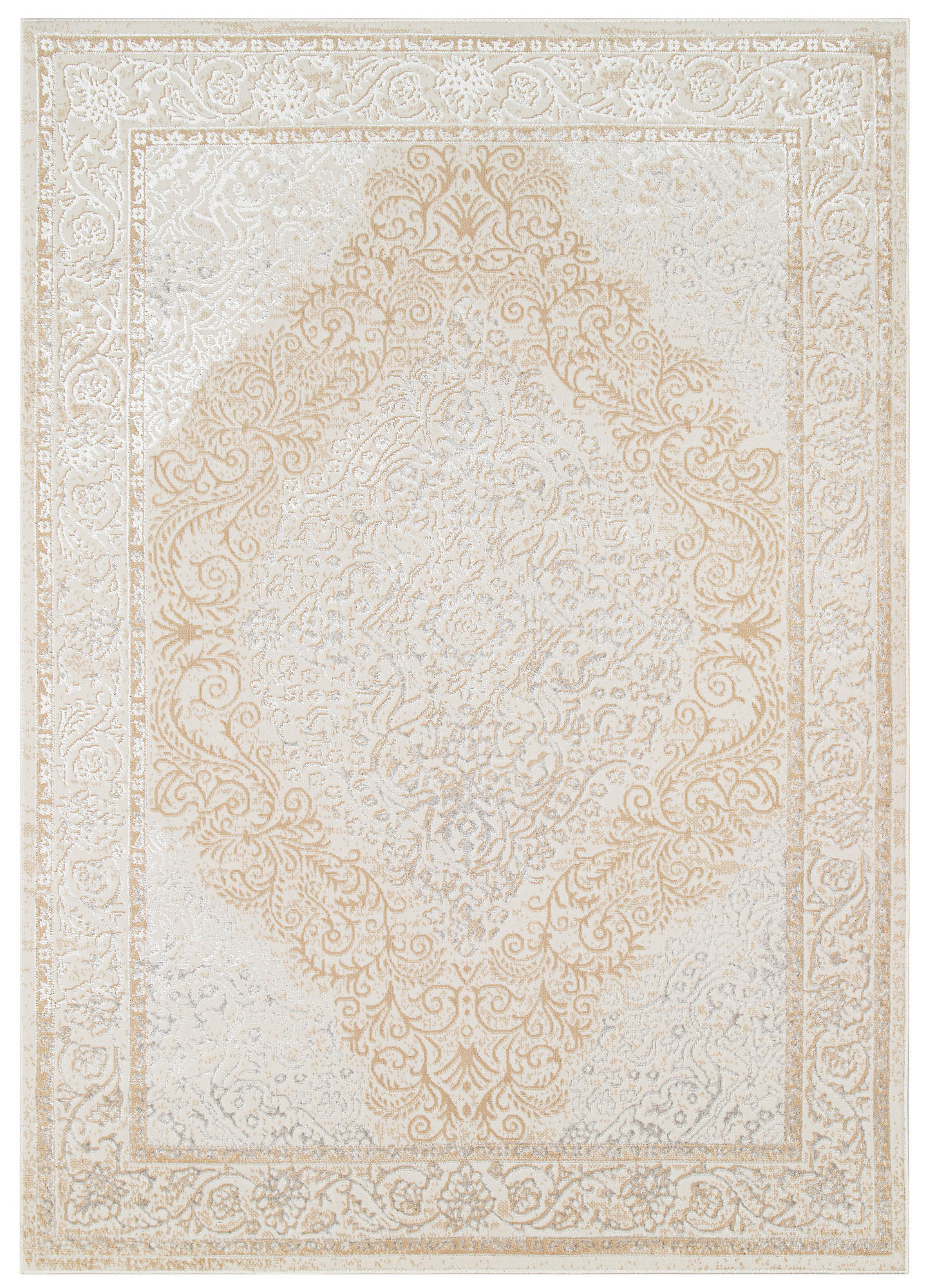 TEPPICH ARES Creme 300/400 cm - Creme, Kunststoff (300/400cm) - Tapiso