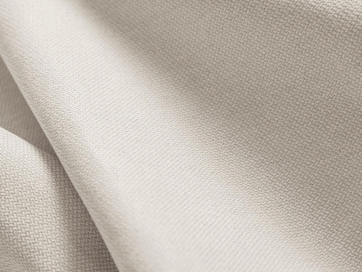 RECHTES-SOFA Jodie aus strukturiertem Stoff leichtes beige 3 Sitzplätze - Beige, Textil (102/70/262cm) - Micadoni