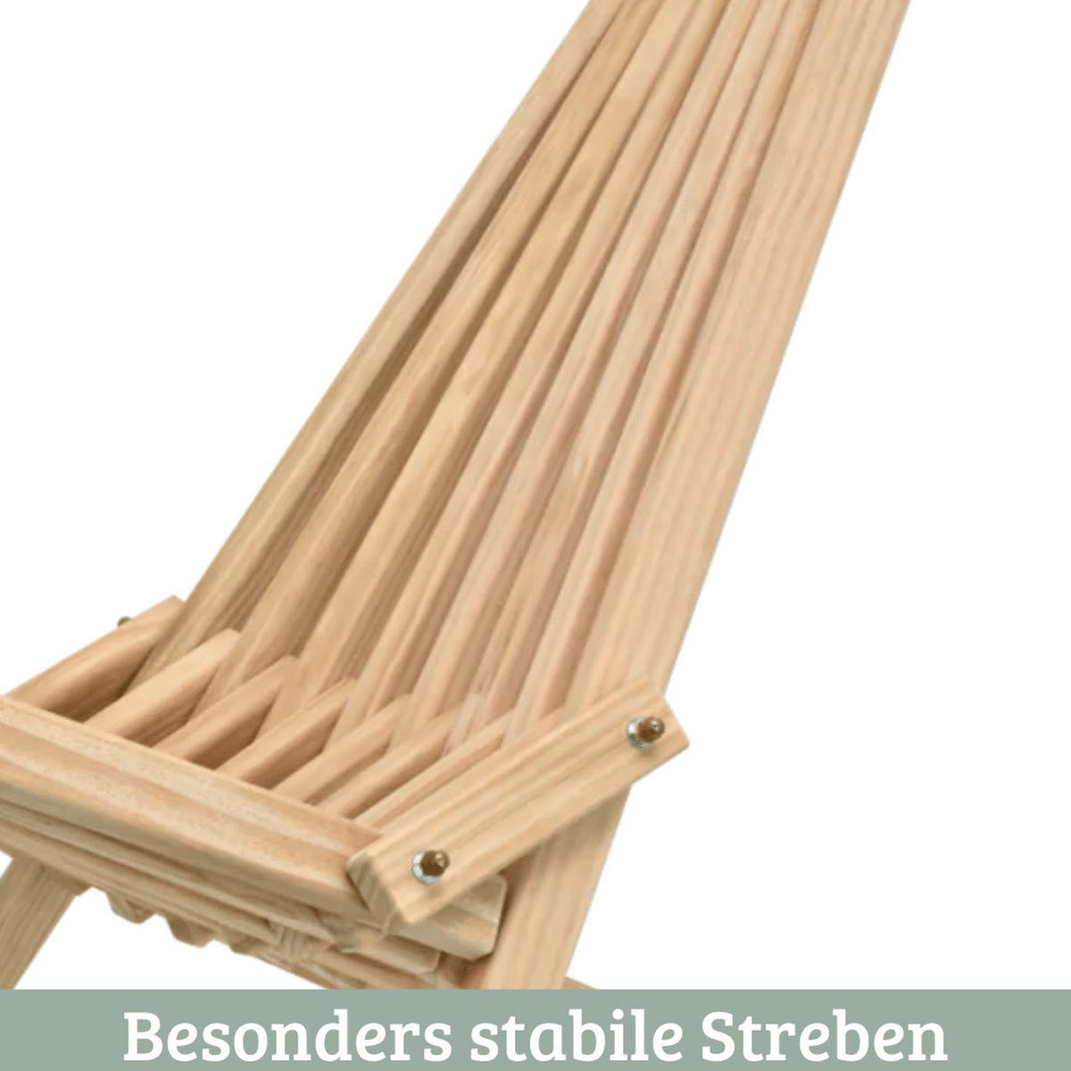 LIEGESTUHL skandinavischHolz ENNO Sonnenliege - Braun, Holz (60/90/80cm) - DELUKE