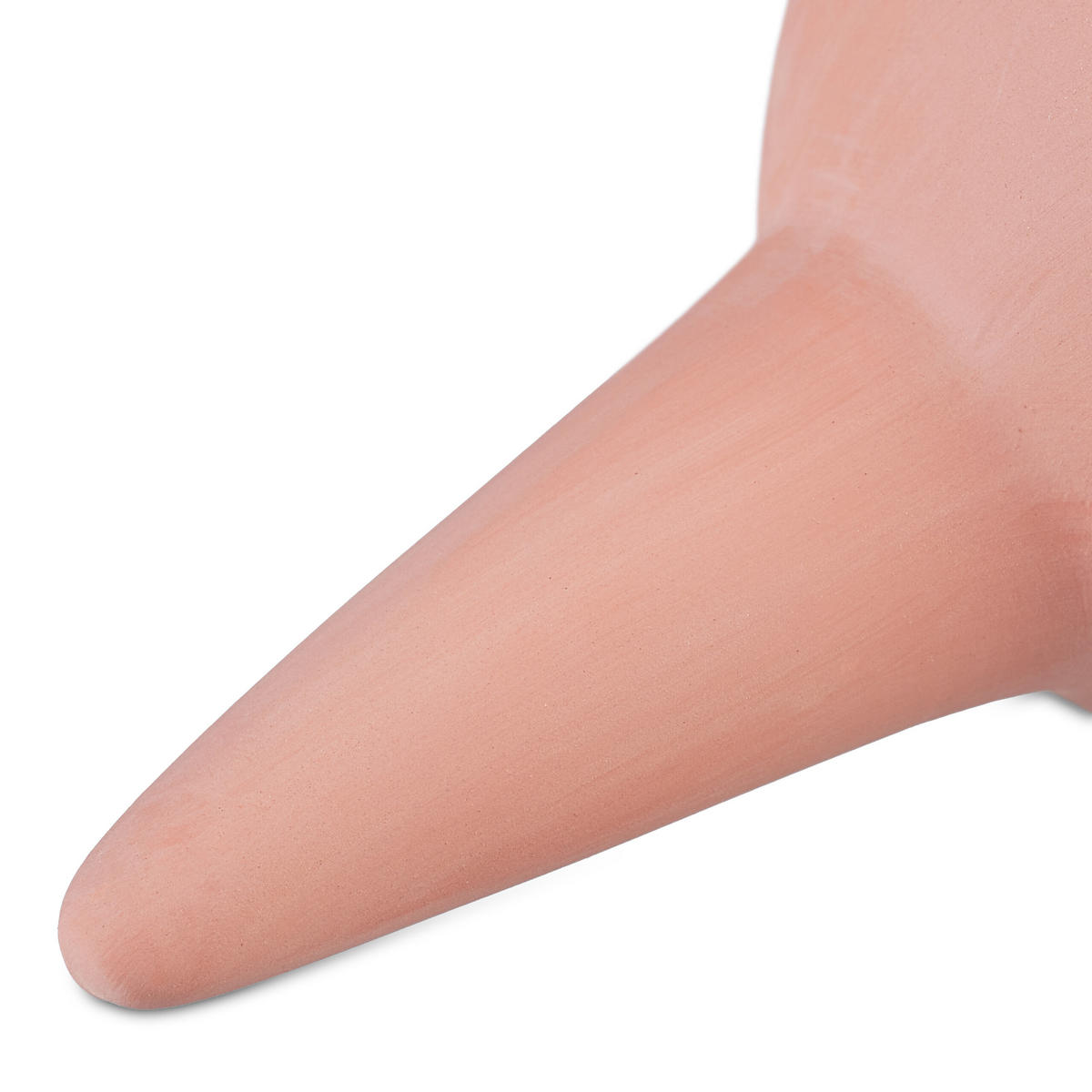 4XTONKEGEL - Hellbraun, Keramik (6/12/6cm) - Relaxdays