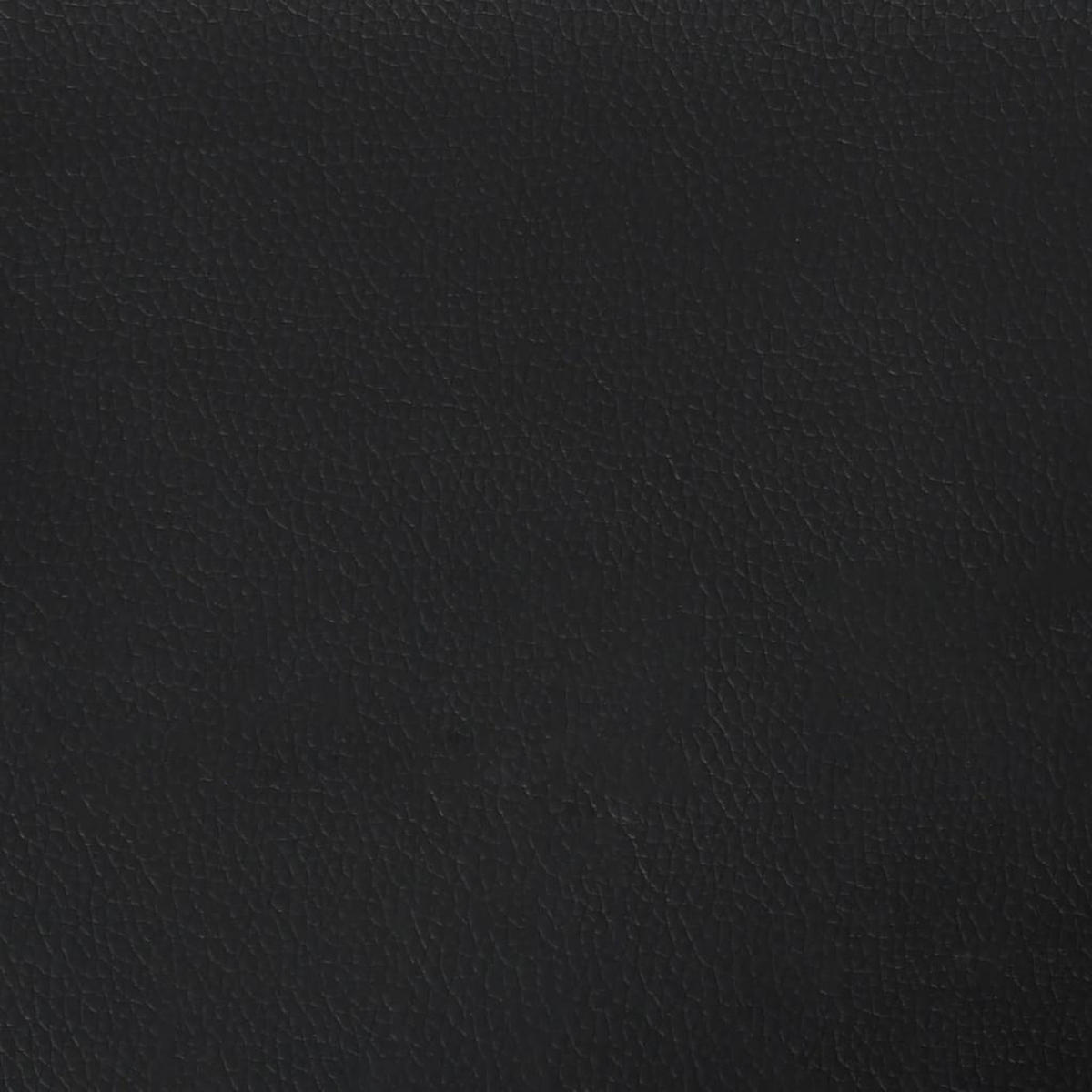 2-SITZER-SOFA Flöha - Schwarz, Leder (138/80/77cm) - Nettlife