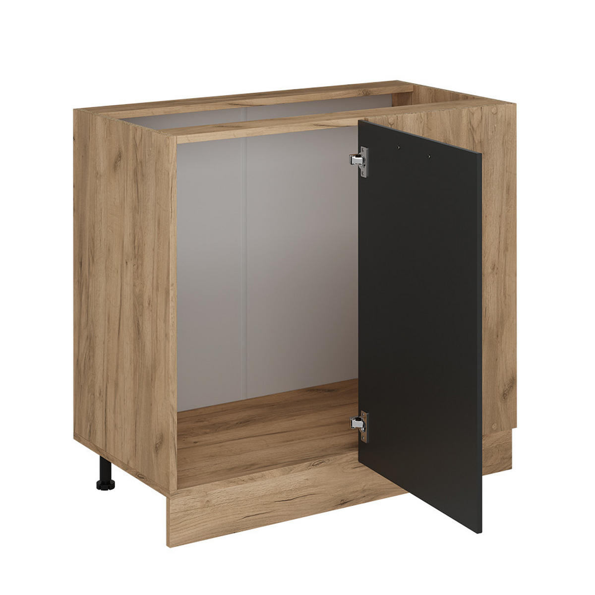 Honigeiche/Anthrazit, Holzwerkstoff (86/81.6/60cm) - Vicco