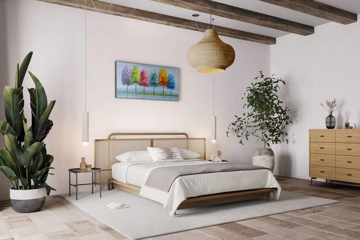 ÖLGEMÄLDE 120/60 cm - Multicolor, Holz/Textil (2/60cm) - KUNSTLOFT