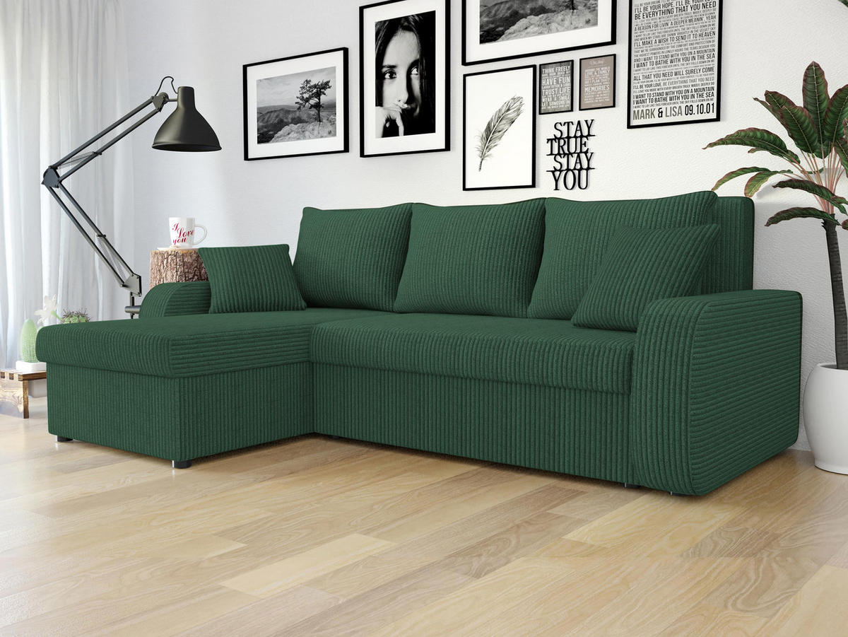 COLTAR Kris Reiat - verde închis/negru, material plastic/material textil (238/147cm) - MIRJAN24