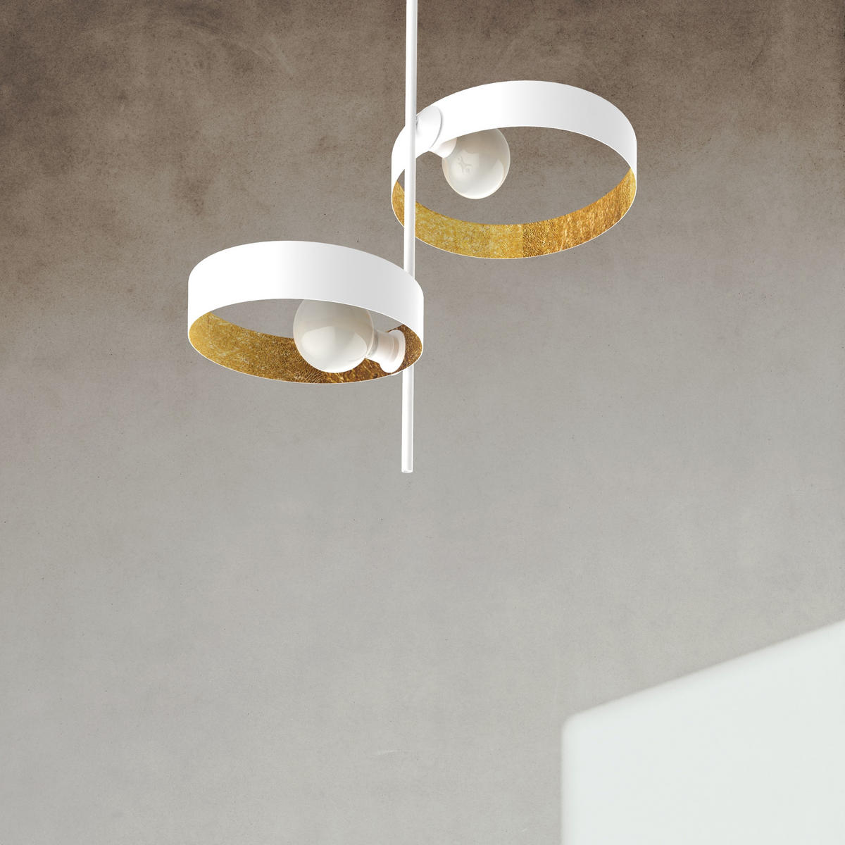 DECKENLEUCHTE - Goldfarben, Metall (40/70/80cm) - Lumicom