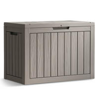 GARTENBOX 170L Grau - Grau, Kunststoff (77.5/55.5/43cm) - Akord
