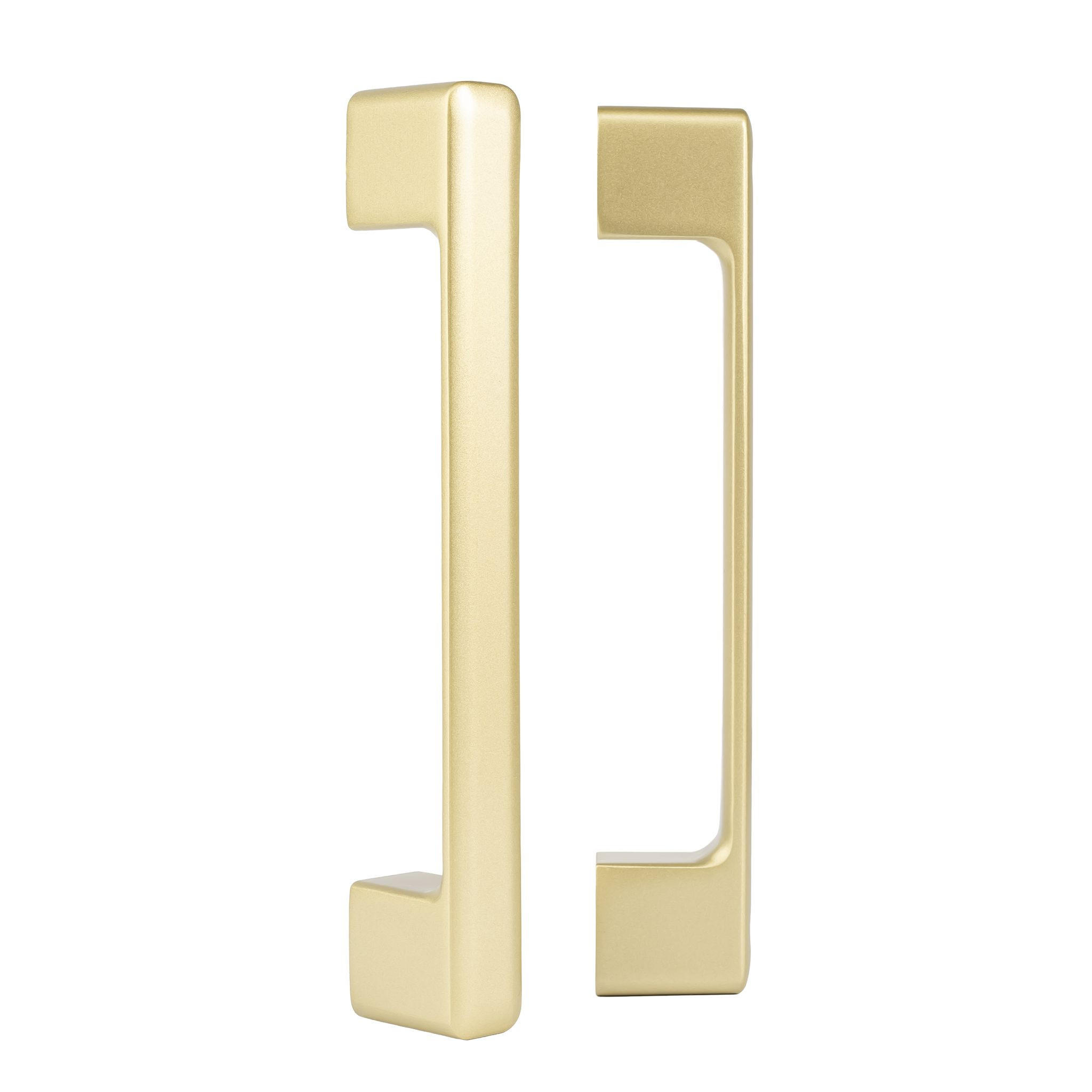 DUSCHTÜRGRIFF Rea 02 Brushed Gold - Goldfarben, Metall (1.8/17cm) - REA
