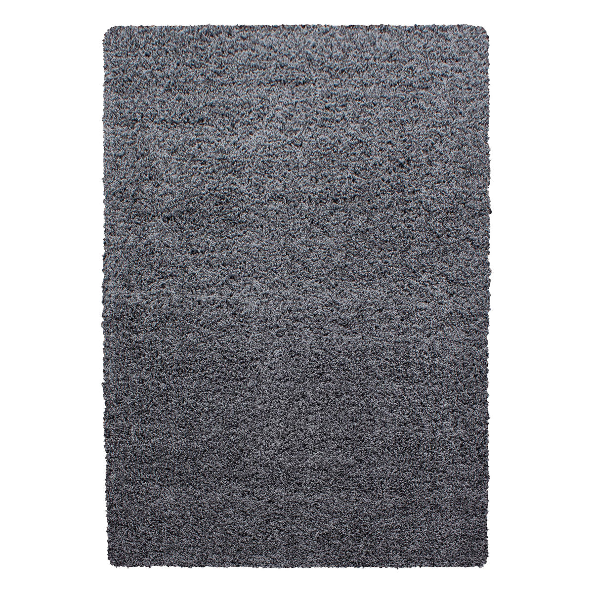 TEPPICH Hochflor Unifarben Polypropylen Wohnzimmer Shaggy Grau Rechteckig 140x200 - Grau, Textil (140/200cm) - KADIMA DESIGN