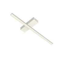 LED-DECKENLEUCHTE Splint L50 - Weiß Hochglanz, Metall (2/50/2cm) - Lumicom