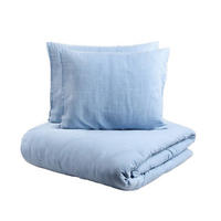BETTWÄSCHE Cordelia 220/200 cm - Blau, Textil (220/200cm) - Homla