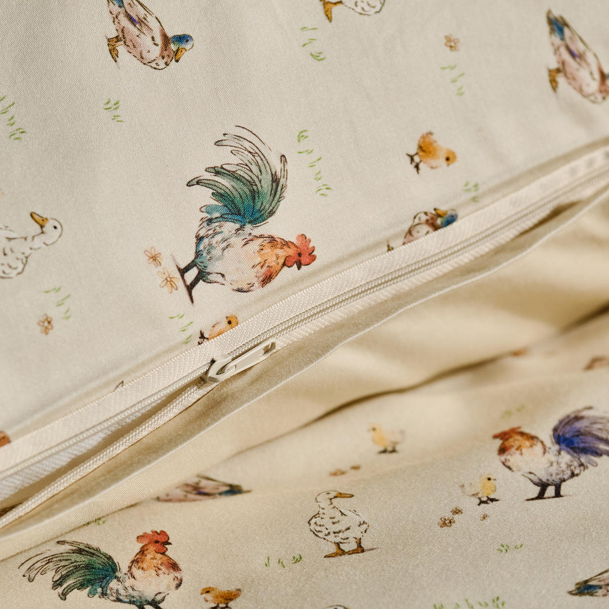 BETTWÄSCHE Alti - Beige, Textil (200/220cm) - home&you