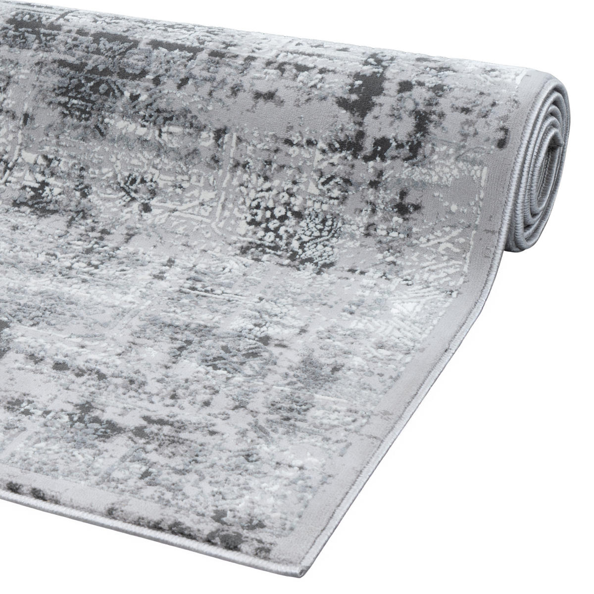 VINTAGE-TEPPICH ALEGRA 80/150 cm Grau - Anthrazit, Naturmaterialien/Textil (80/150cm) - Consilio Concept