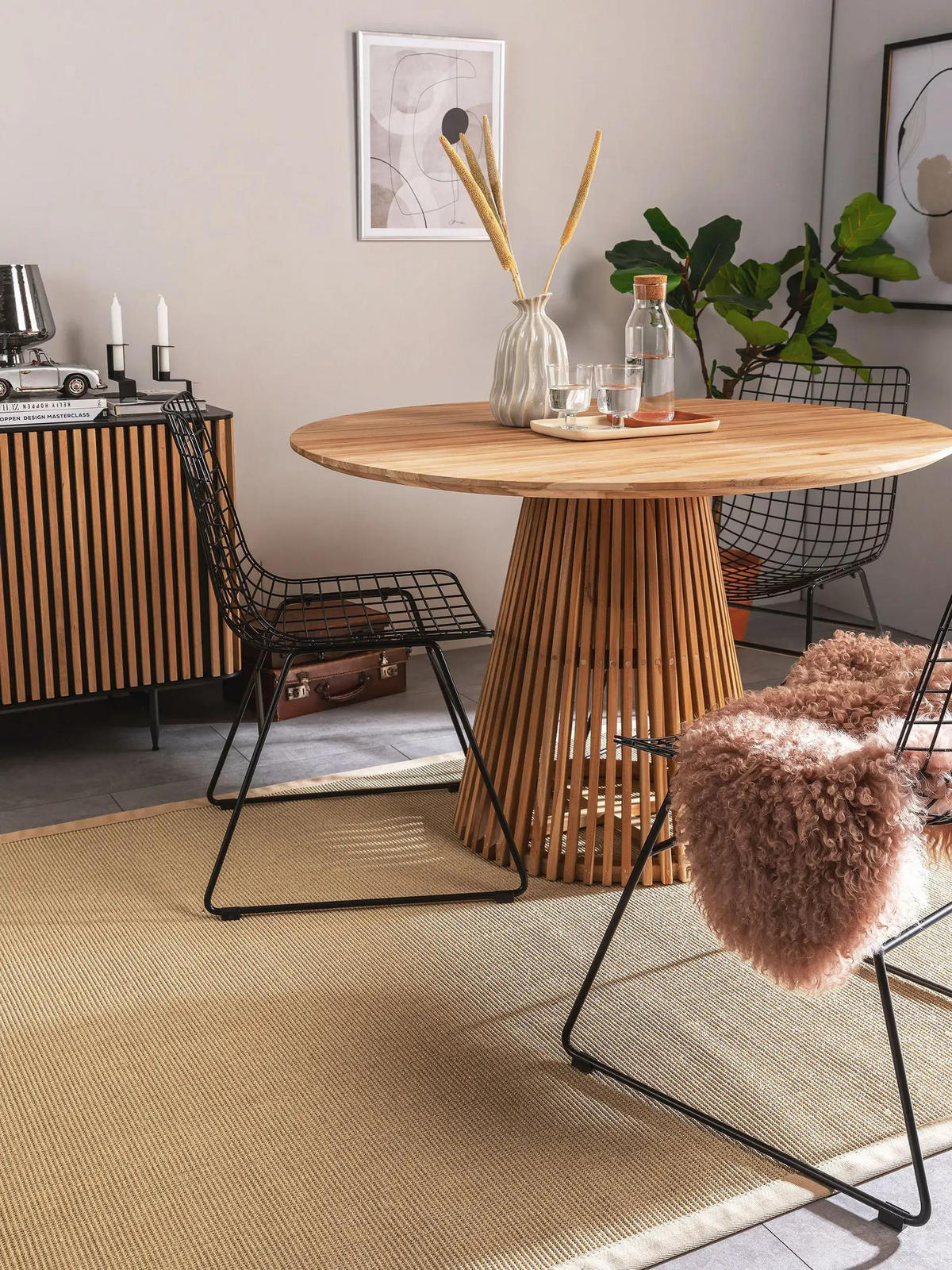 SISALTEPPICH Sana Cream 240x340 cm - Creme, Textil (240/340cm) - benuta Nest