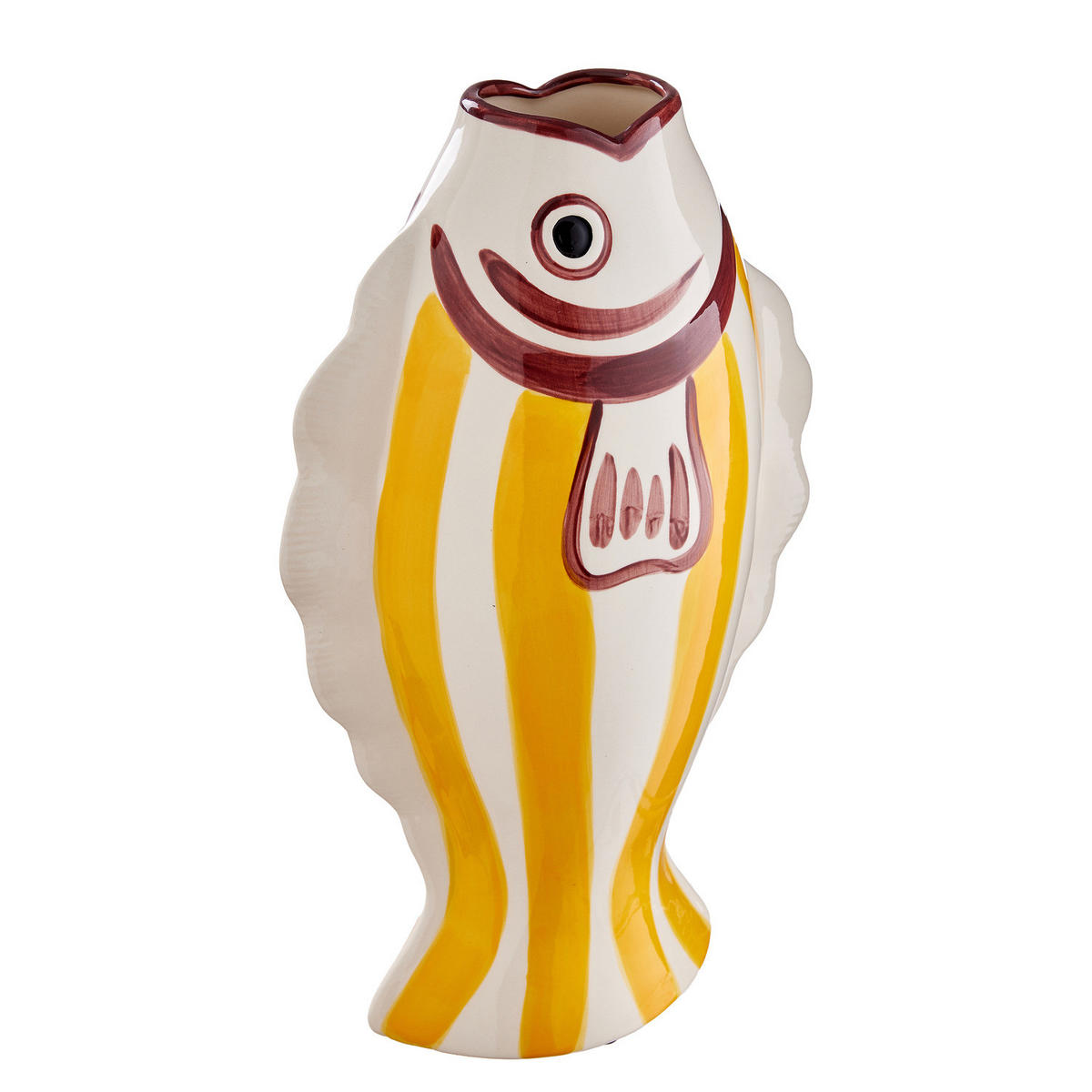 VASE Coral Coast - Gelb, Keramik (43cm) - Butlers