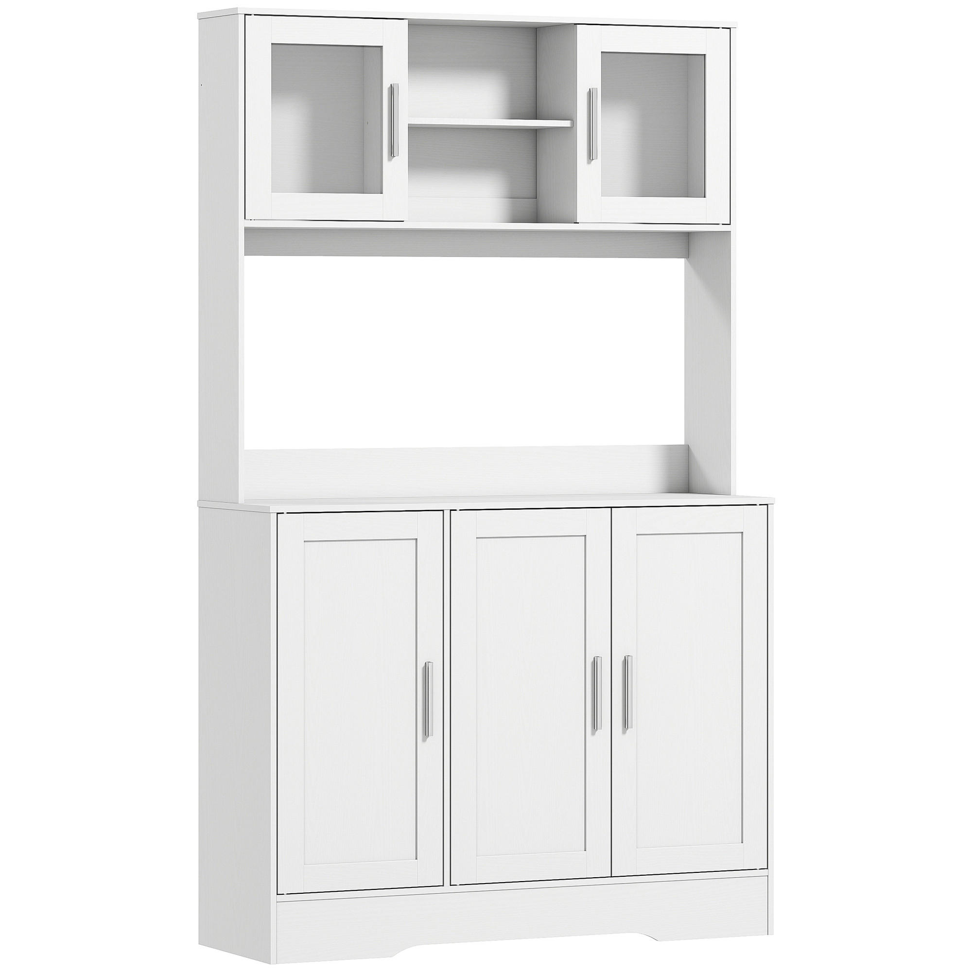 KÖKSSKÅP av MDF-spånskiva, vit 180/35/108 cm