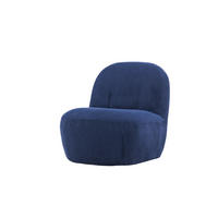 SESSEL MAHLA Blau 70x82x77 cm - Blau, Textil (70/77/82cm) - FURNLUX