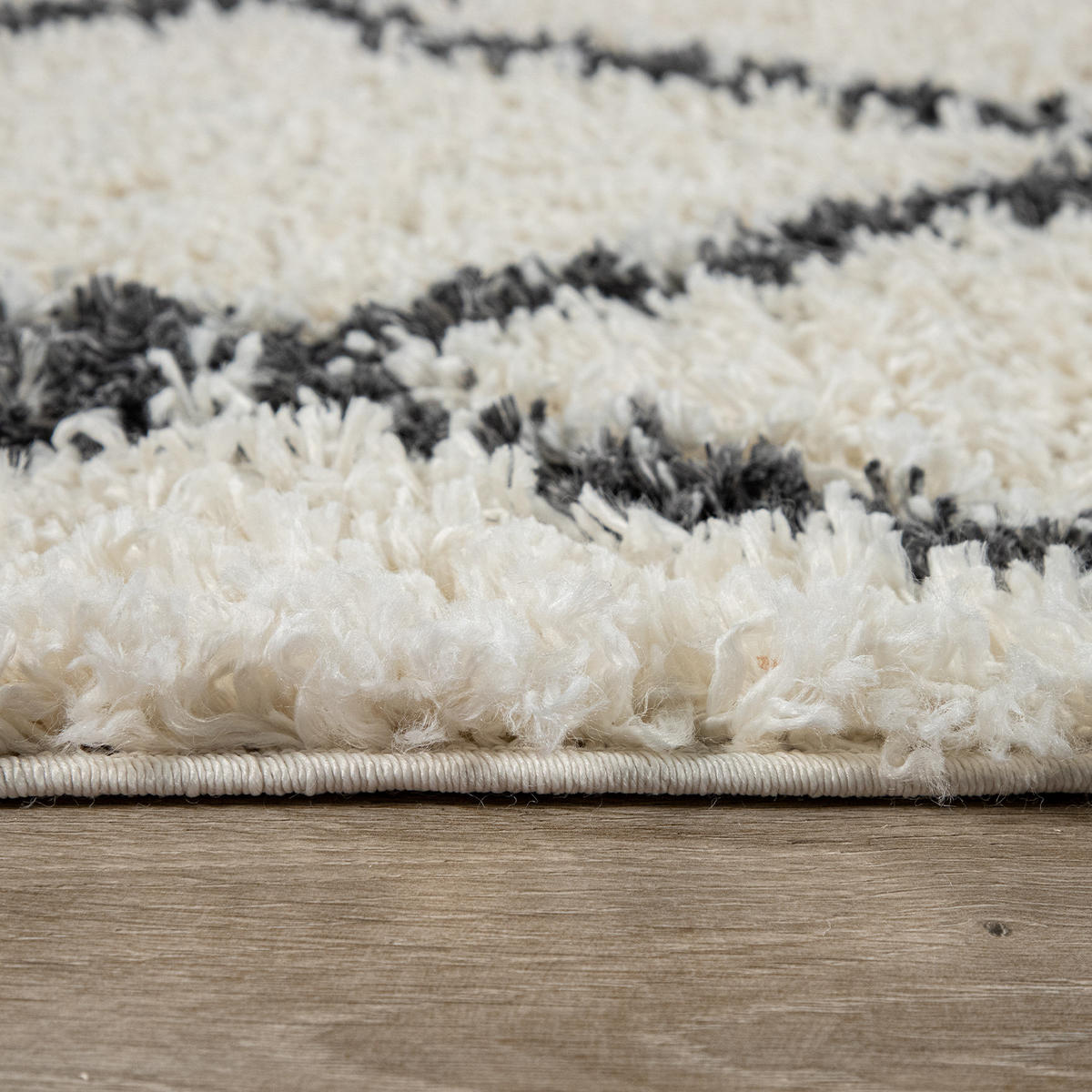 HOCHFLORTEPPICH 60/100 cm Kalmar 443 - Creme, Textil (60/100cm) - Paco Home
