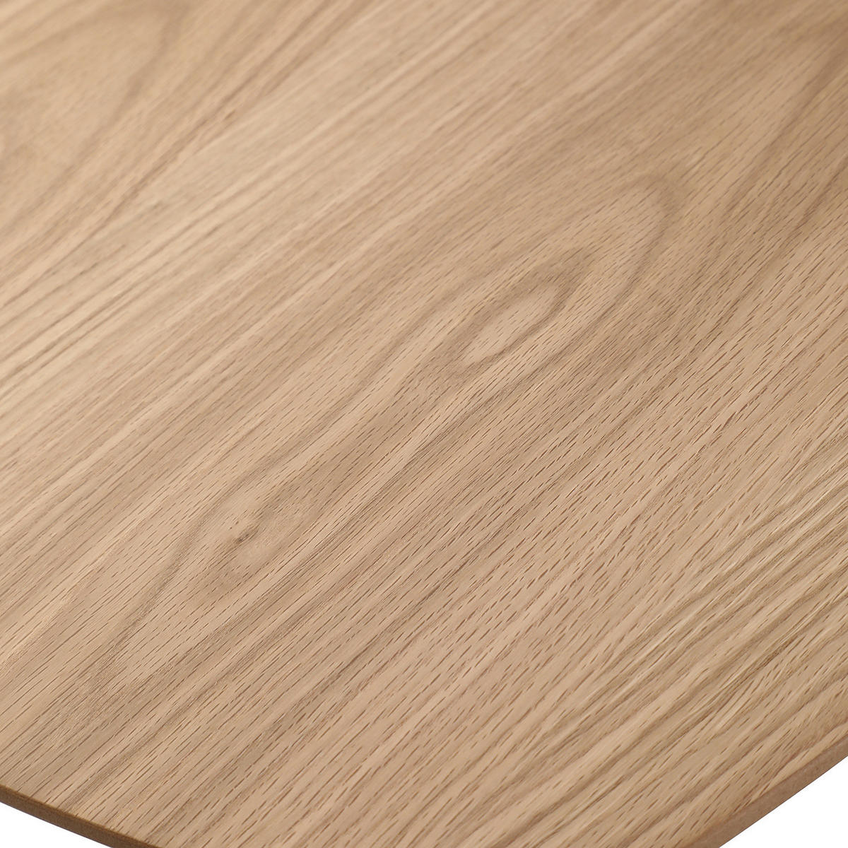 BISTROTISCH - Holzwerkstoff / Metall - Eichefarben/Weiß, Holzwerkstoff/Metall (60/60/74cm) - home24