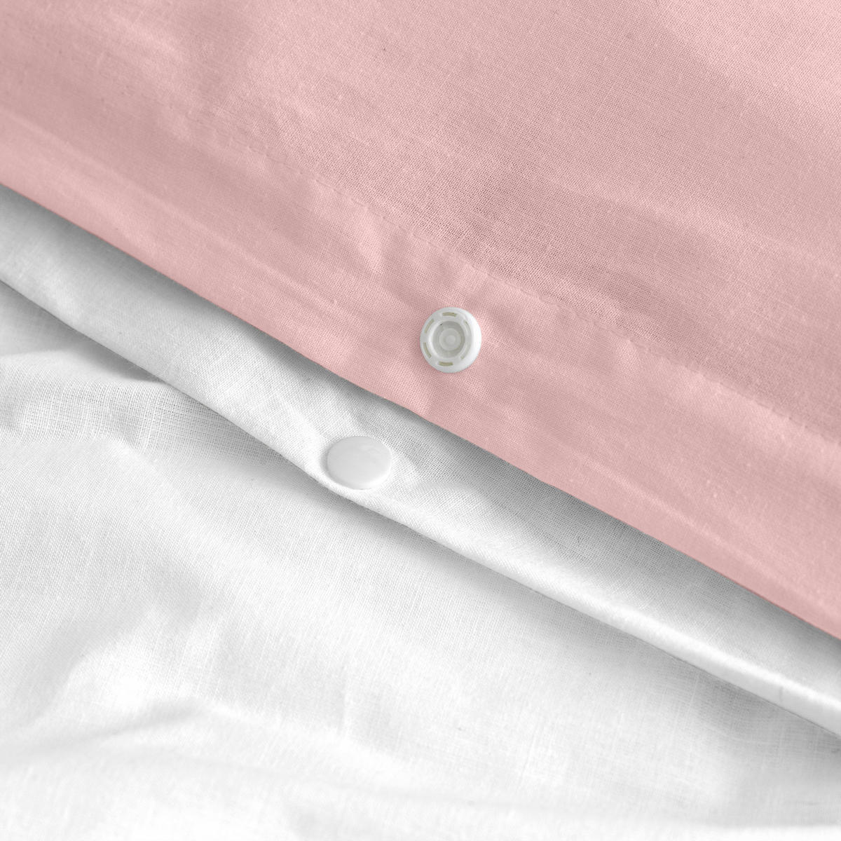 BETTBEZUG blush 155x220 cm (komfortgrösse) mehrfarbig - Multicolor, Textil (155/220cm) - Happy Friday