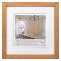 BILDERRAHMEN Peppers Holzrahmen 15x15 cm, Eiche - Eichefarben, Holzwerkstoff (17/17/1.5cm) - walther design