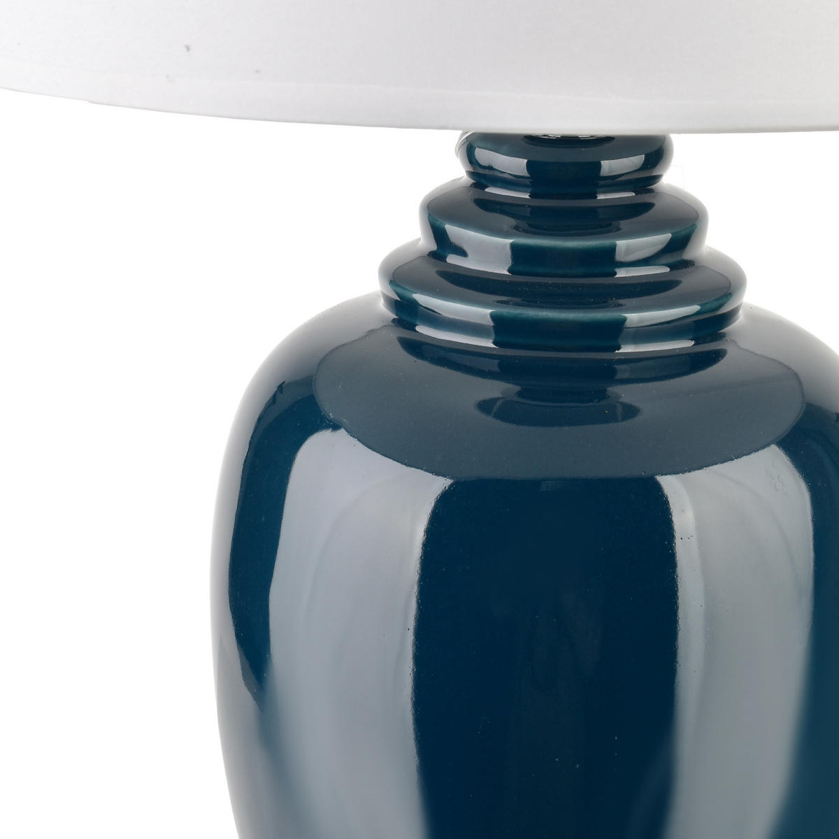 TISCHLAMPE Leti Dunkelblau 17/34.5/52.5 cm Keramik - Dunkelblau, Keramik (17/34.5/52.5cm) - Mondex