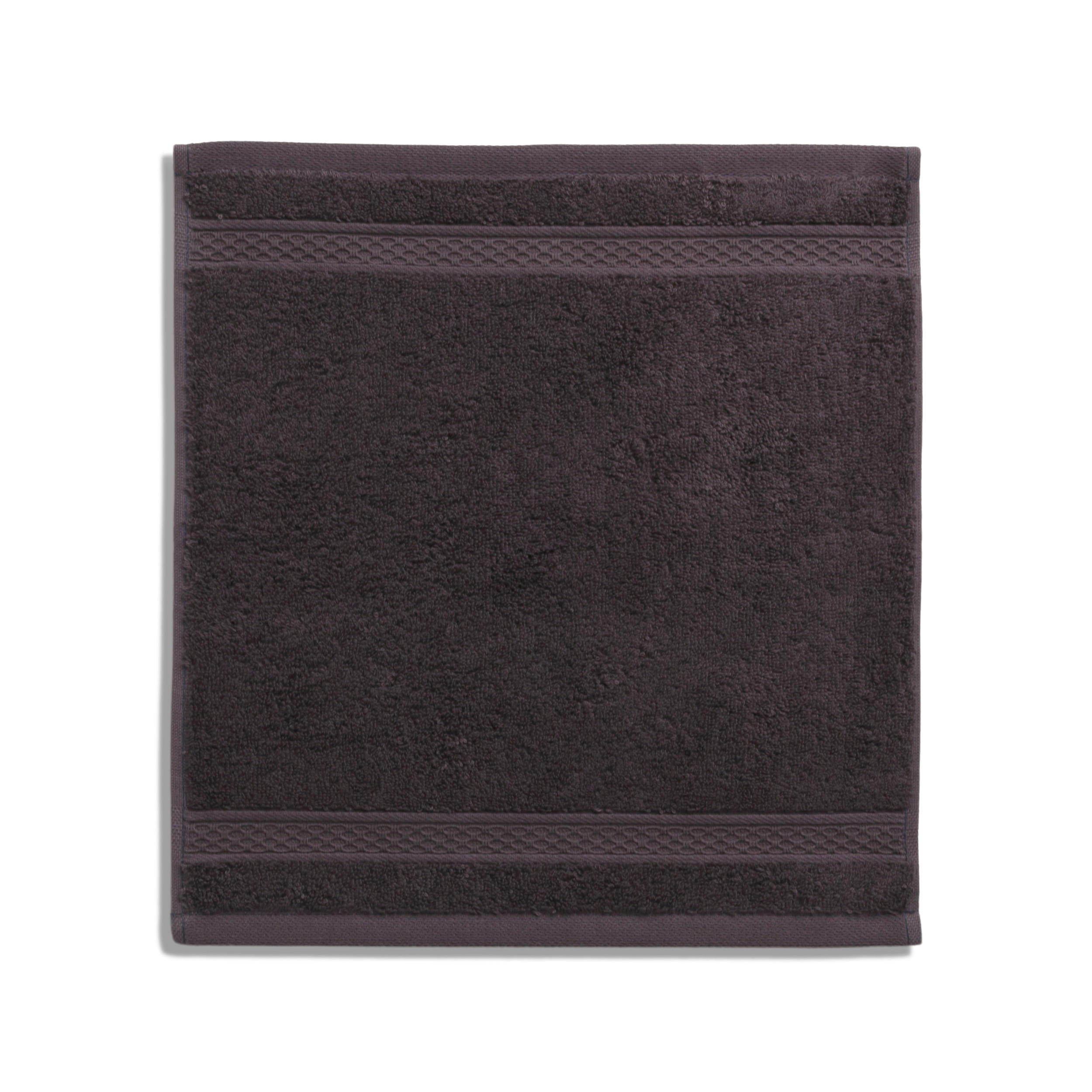 SEIFTUCH PURE LUXURY - Graphitfarben, Textil (30/30cm) - MÖVE