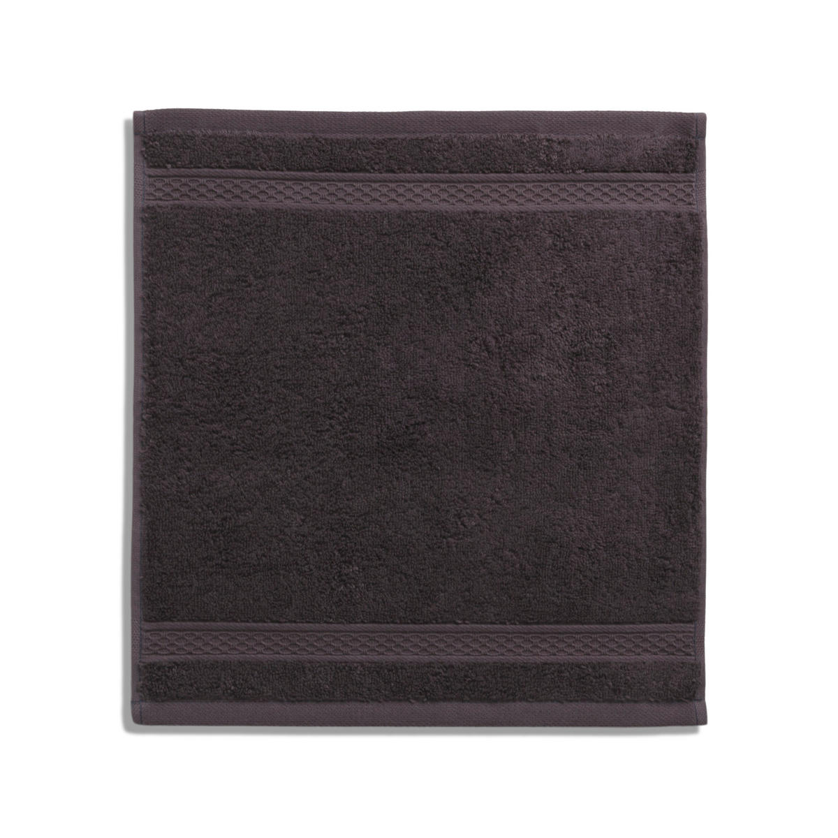 SEIFTUCH PURE LUXURY - Graphitfarben, Textil (30/30cm) - MÖVE