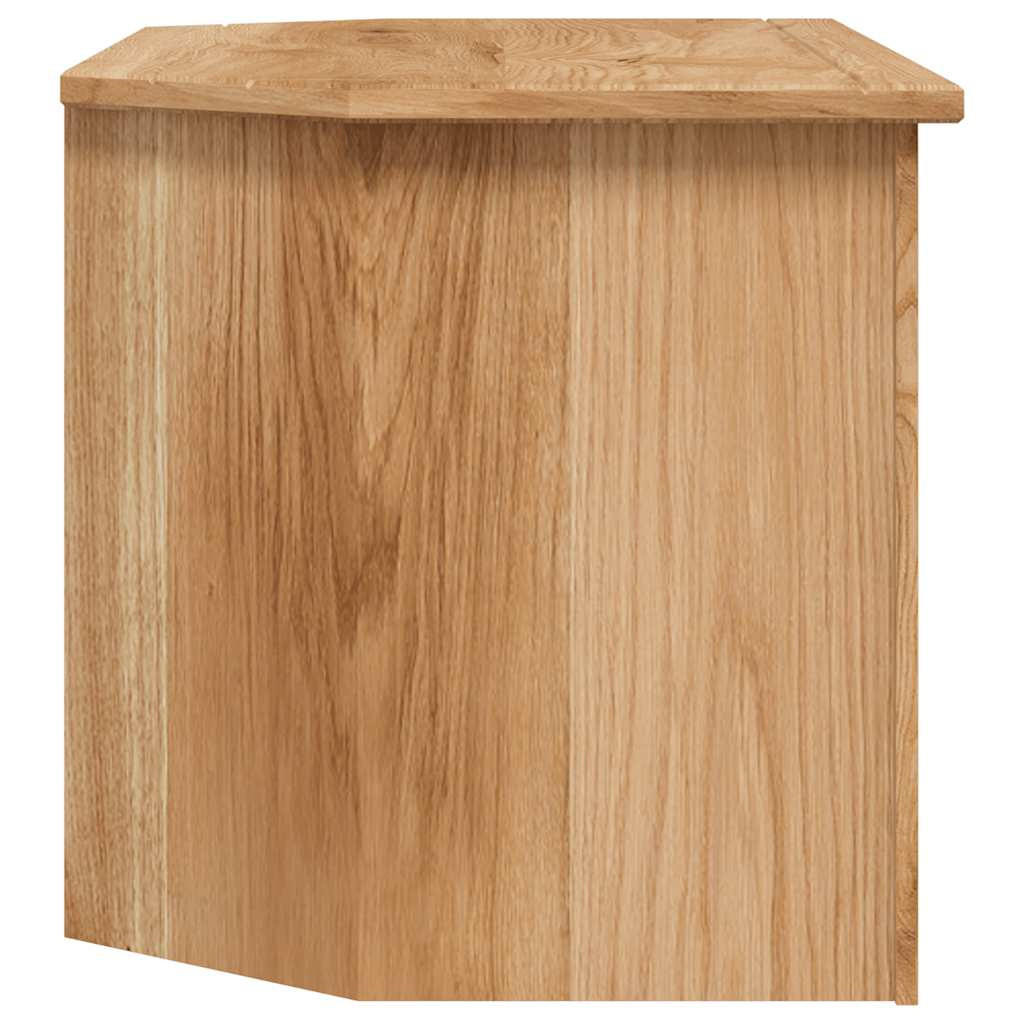 vidaXL Tv-Eckschrank Natur 93x49x49 cm