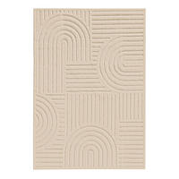 TEPPICH Leo Cream 200x290 cm - Creme, Kunststoff (200/290cm) - benuta