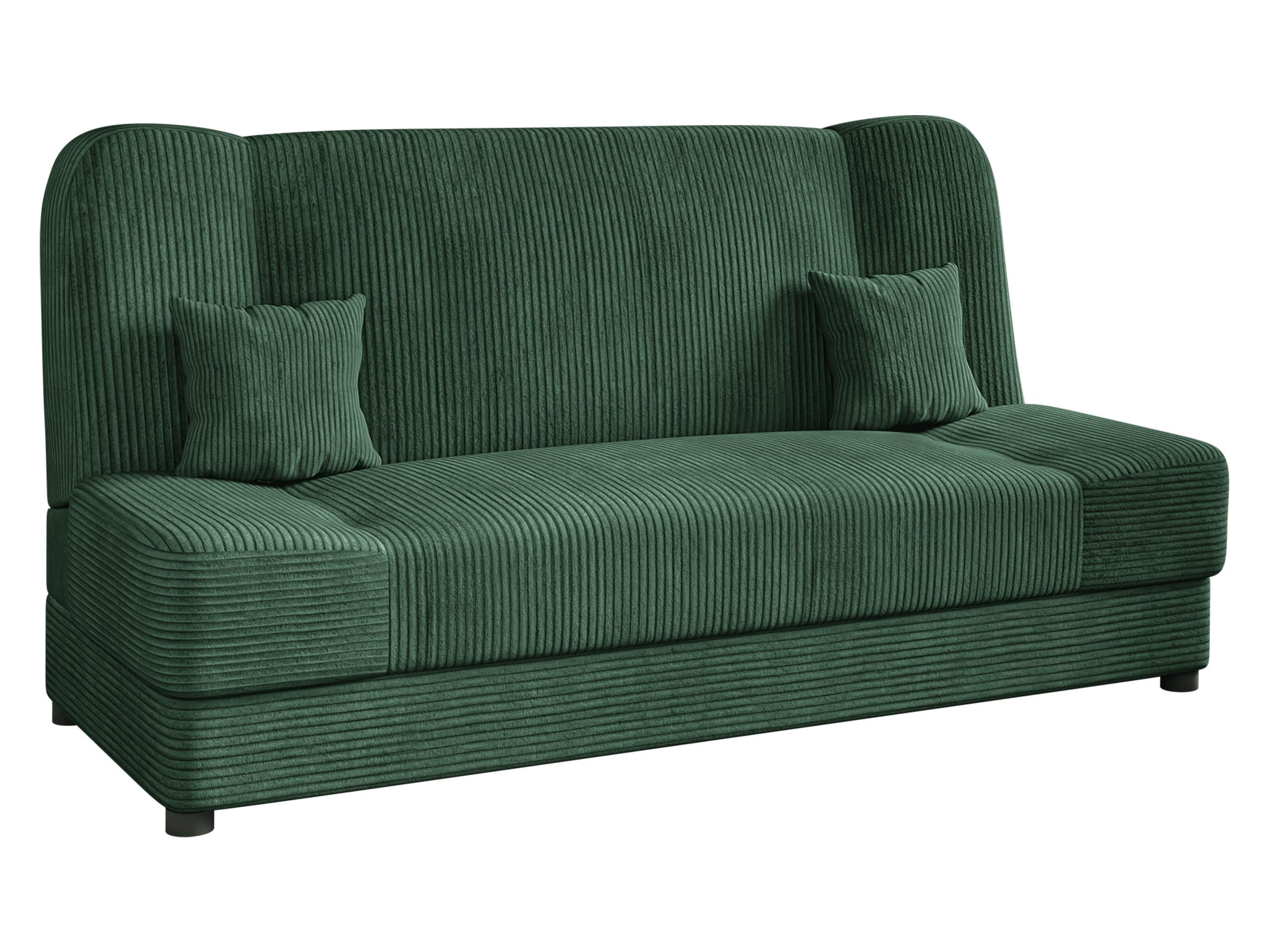 CANAPEA EXTENSIBILA Jonas Reiat - verde, material textil/lemn (195/86/87cm) - MIRJAN24