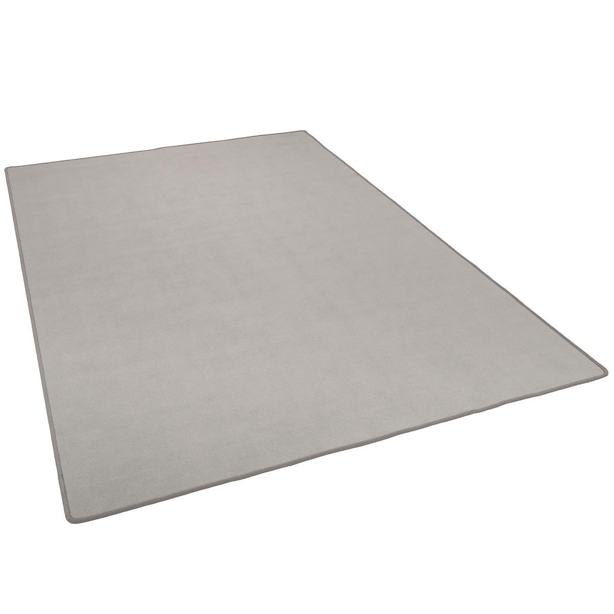 BASIC VELOURS TEPPICH CARLA - Grau, Textil (160/240cm) - Snapstyle
