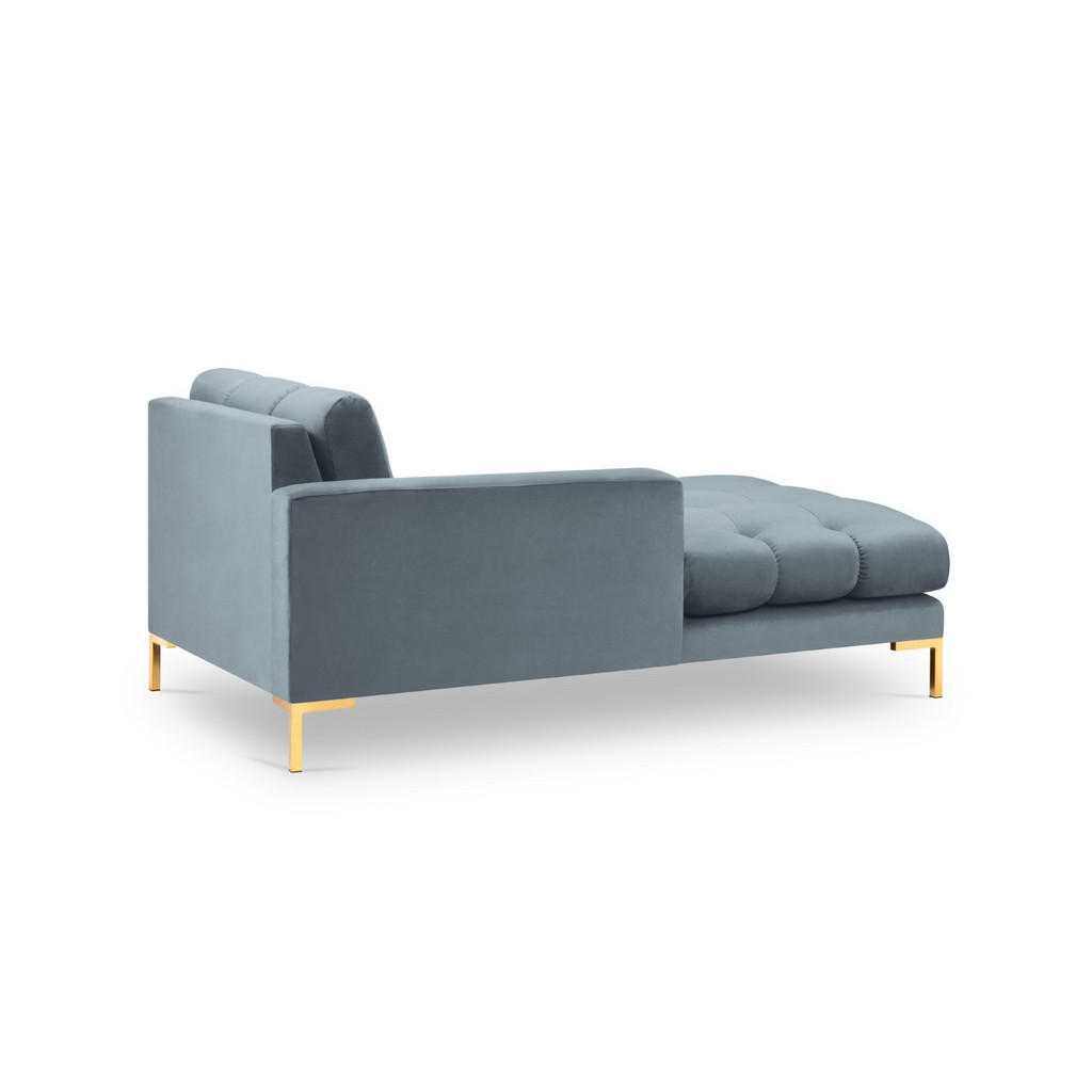 Thumbnail - Micadoni Chaiselongue, Hellblau, Textil, 102x75x185 cm, Hergestellt in Europa, Oeko-Tex®, Wohnzimmer, Sessel, Relaxliege...