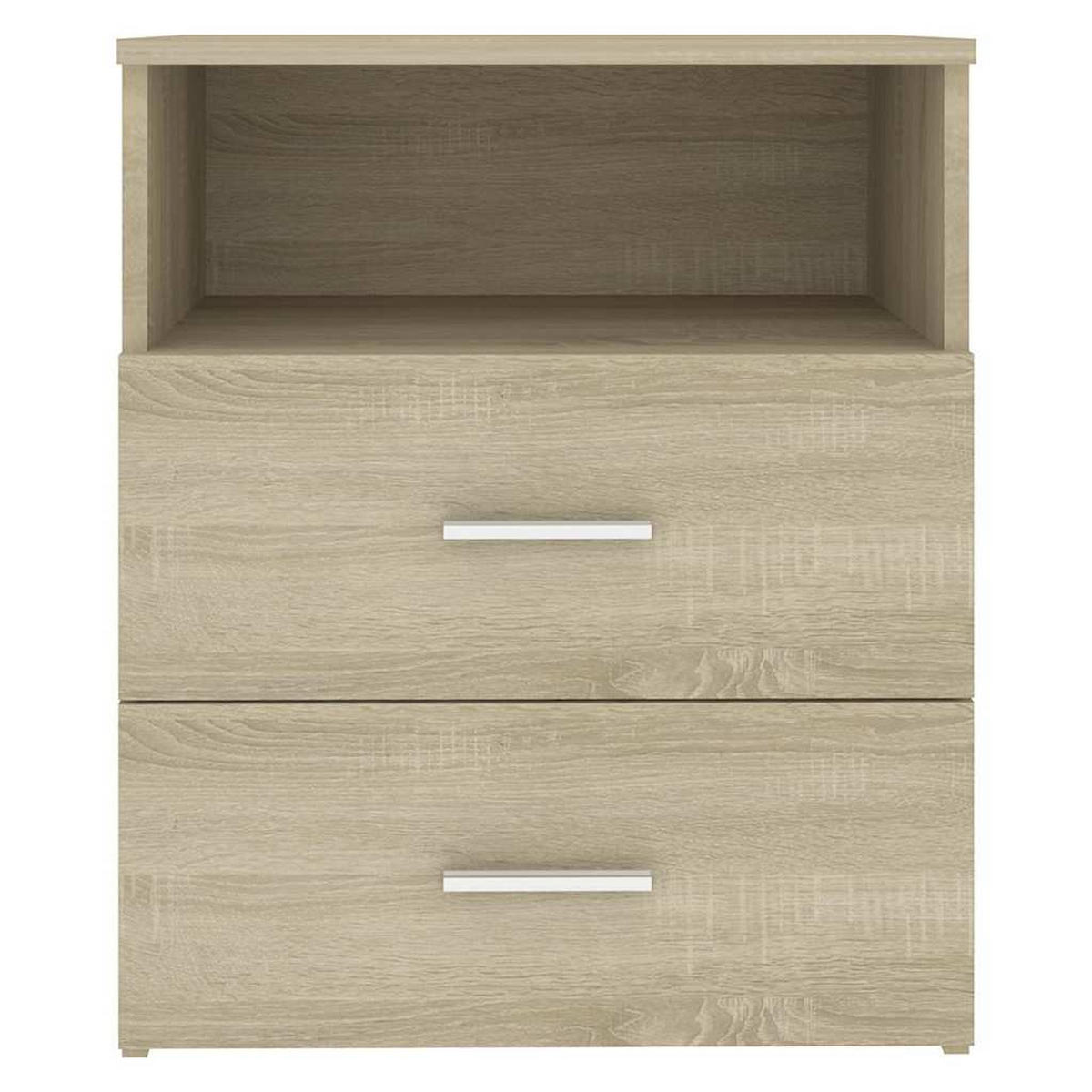 NACHTTISCH Sonoma-Eiche 50/32/60 Cm - Hellbraun, Holzwerkstoff (32/60/50cm) - vidaXL