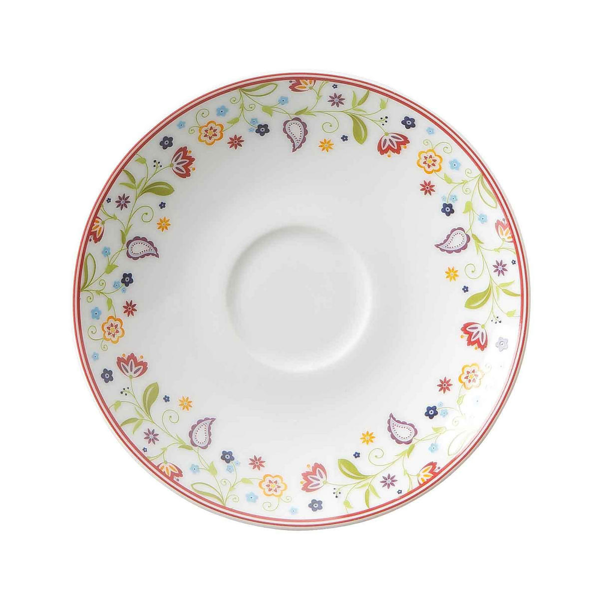 ESPRESSOUNTERTASSEN Shanti bunt ø 12.0 cm 6er Set - Multicolor, Keramik (12cm) - Ritzenhoff Breker