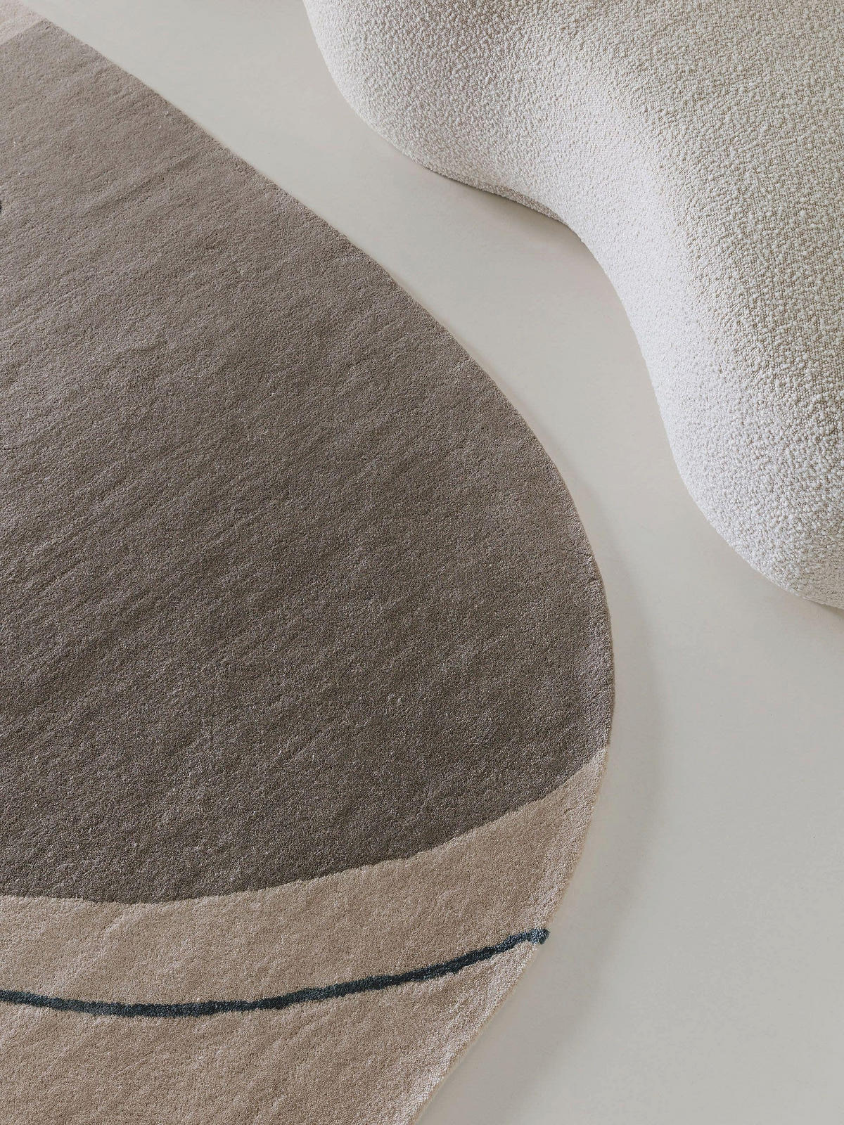 WOLLTEPPICH Shape Multicolor 200x300 cm - Multicolor, Textil (200/300cm) - benuta Pure