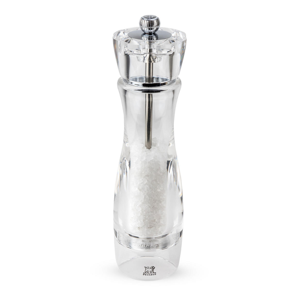 SALZMÜHLE Vittel 23cm Acryl Stahlmahlwerk - Transparent, Kunststoff (5.9/23/5.9cm) - PEUGEOT