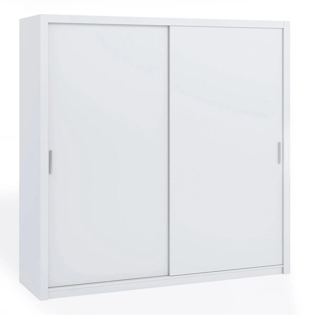 Ravio Schiebetürenschrank Weiß 220x215x62 cm