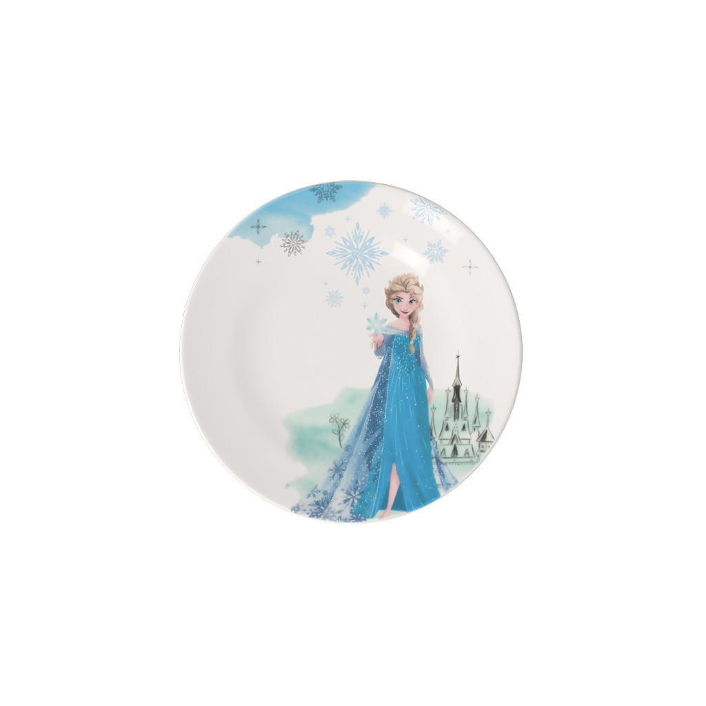KINDERTELLER Disney Frozen bunt ø 21,5 cm - Multicolor, Keramik (21.5/1.6/21.5cm) - Villeroy & Boch