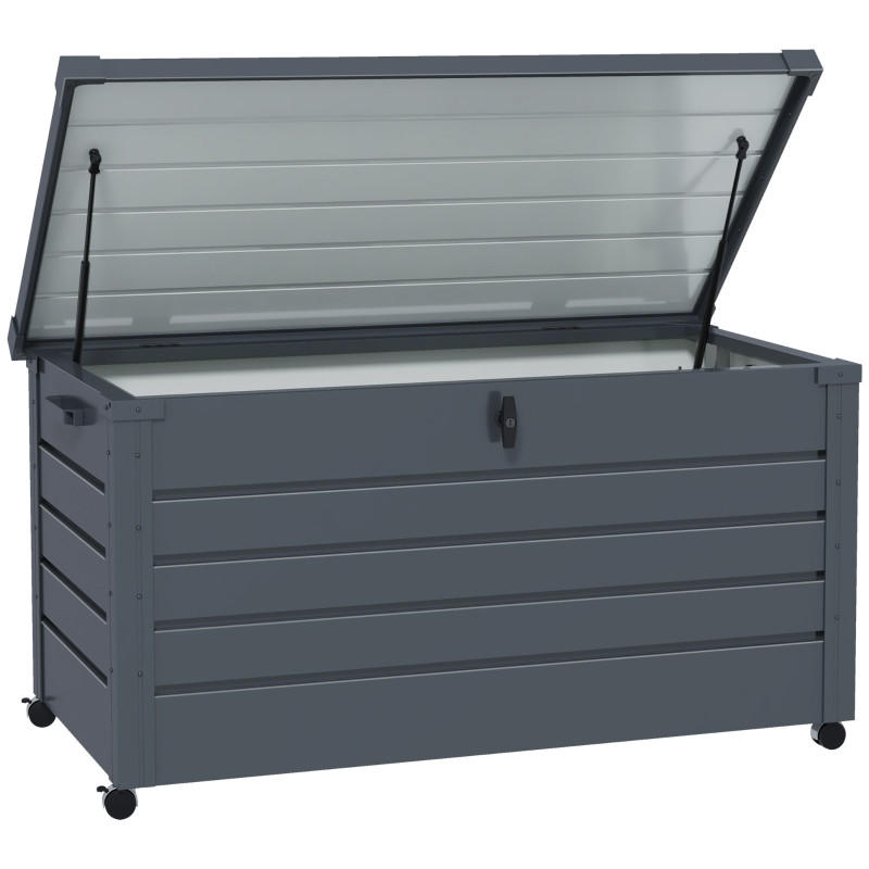 ComfortXL Auflagenbox Grau 62x66x120 cm