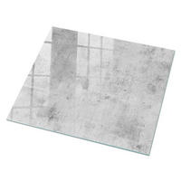 GLASPLATTE 80x60 cm – Betonmuster - Beige, Glas (0.4/80/60cm) - ArtPrintCave