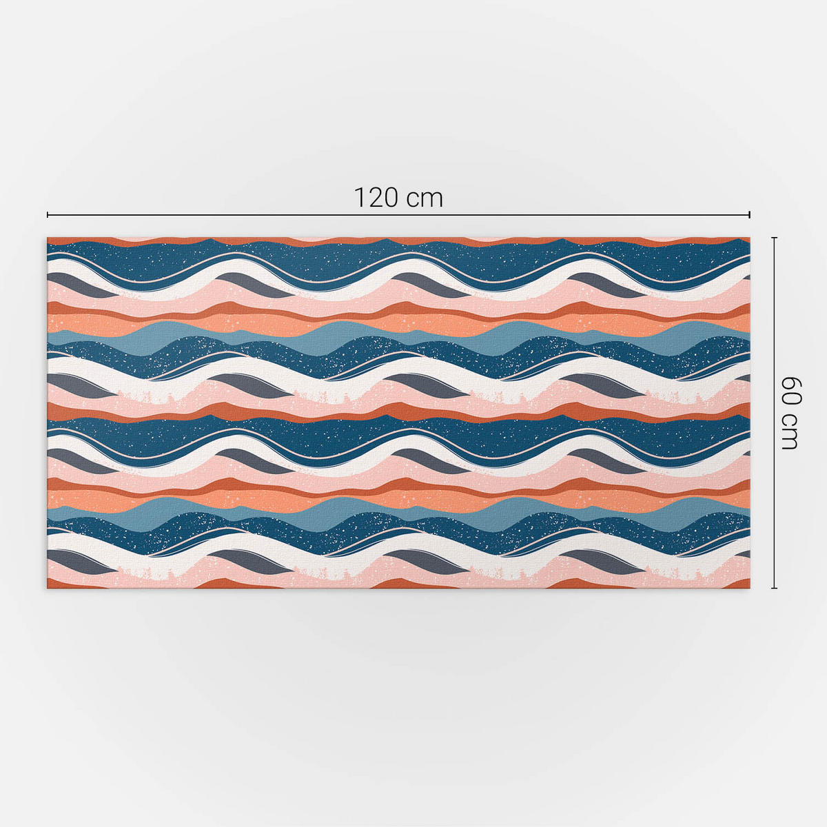 WANDPANEEL 120x60 cm selbstklebend Ondura - Multicolor, Kunststoff (60/1.6/120cm) - Wallfluent