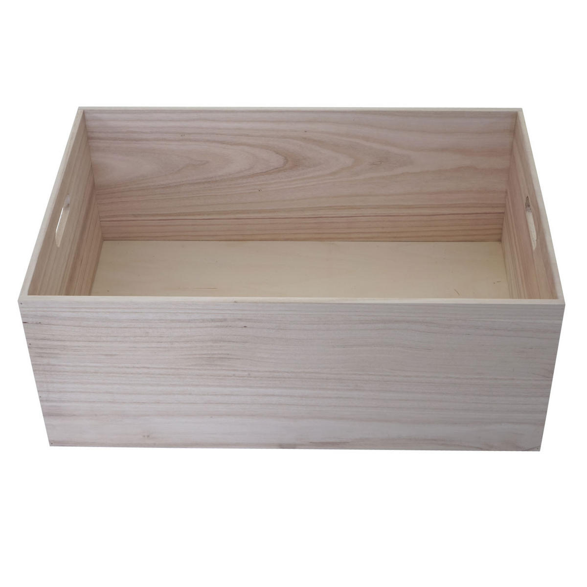 HOLZBOX Beige - Beige, Holz (24/40/60cm) - MCW