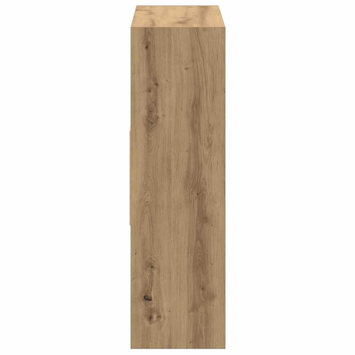 BÜCHERREGAL Artisan-Eiche 97,5/29,5/100 Cm Holzwerkstoff - Braun, Holzwerkstoff (29.5/100/97.5cm) - vidaXL