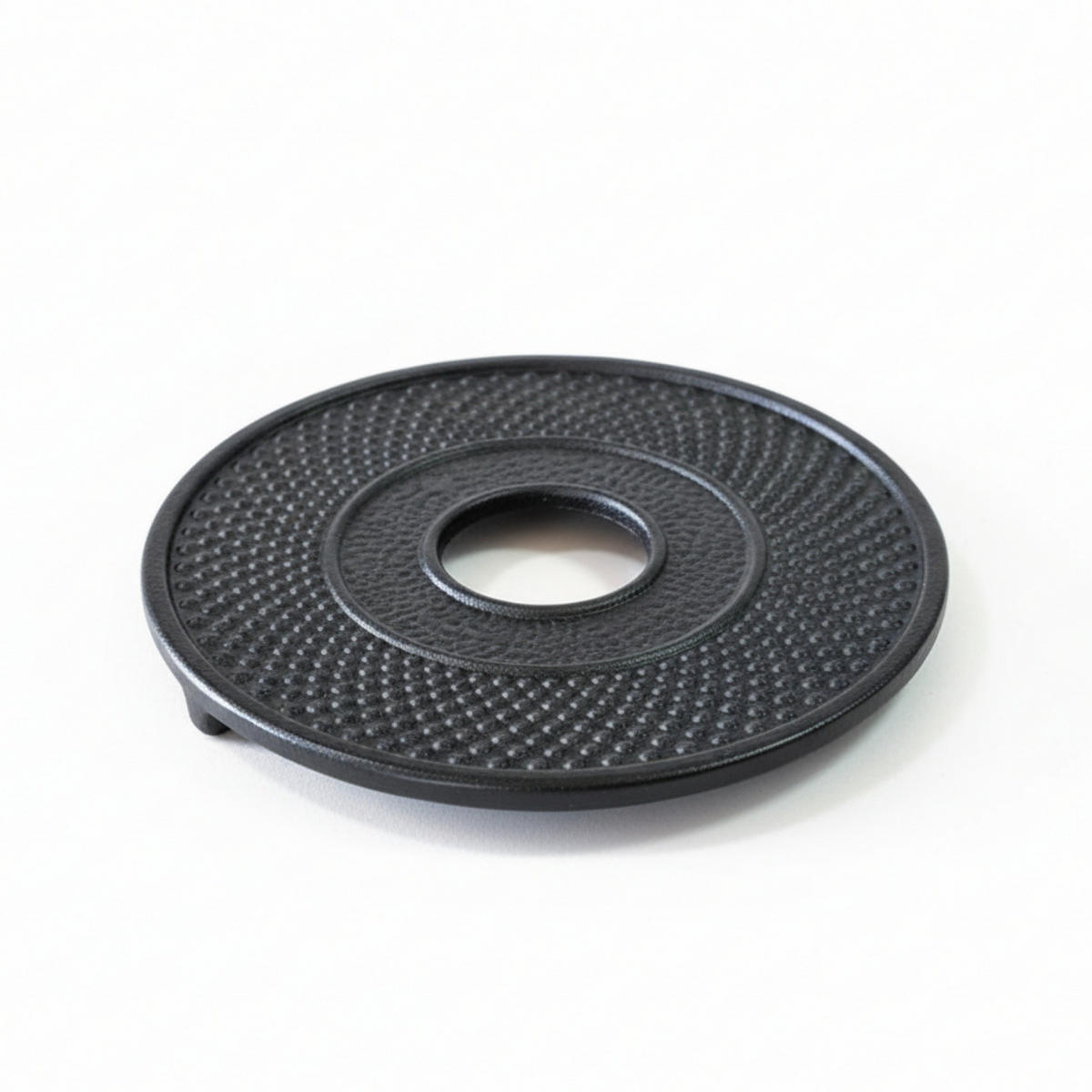UNTERSETZER Gusseisen Hoshi Ø 13 cm - Schwarz, Metall (13/13cm) - AROMELIO