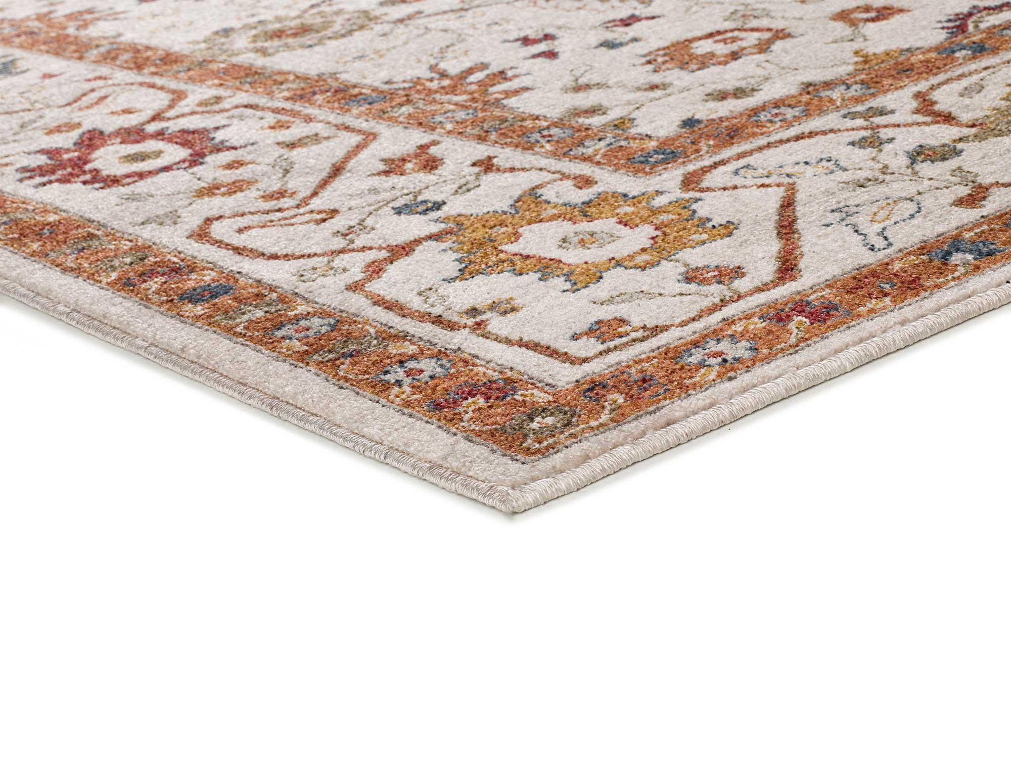 VINTAGE-TEPPICH Beige Anthea 160/230 cm - Beige/Multicolor, Naturmaterialien/Textil (160/230cm) - Atticgo
