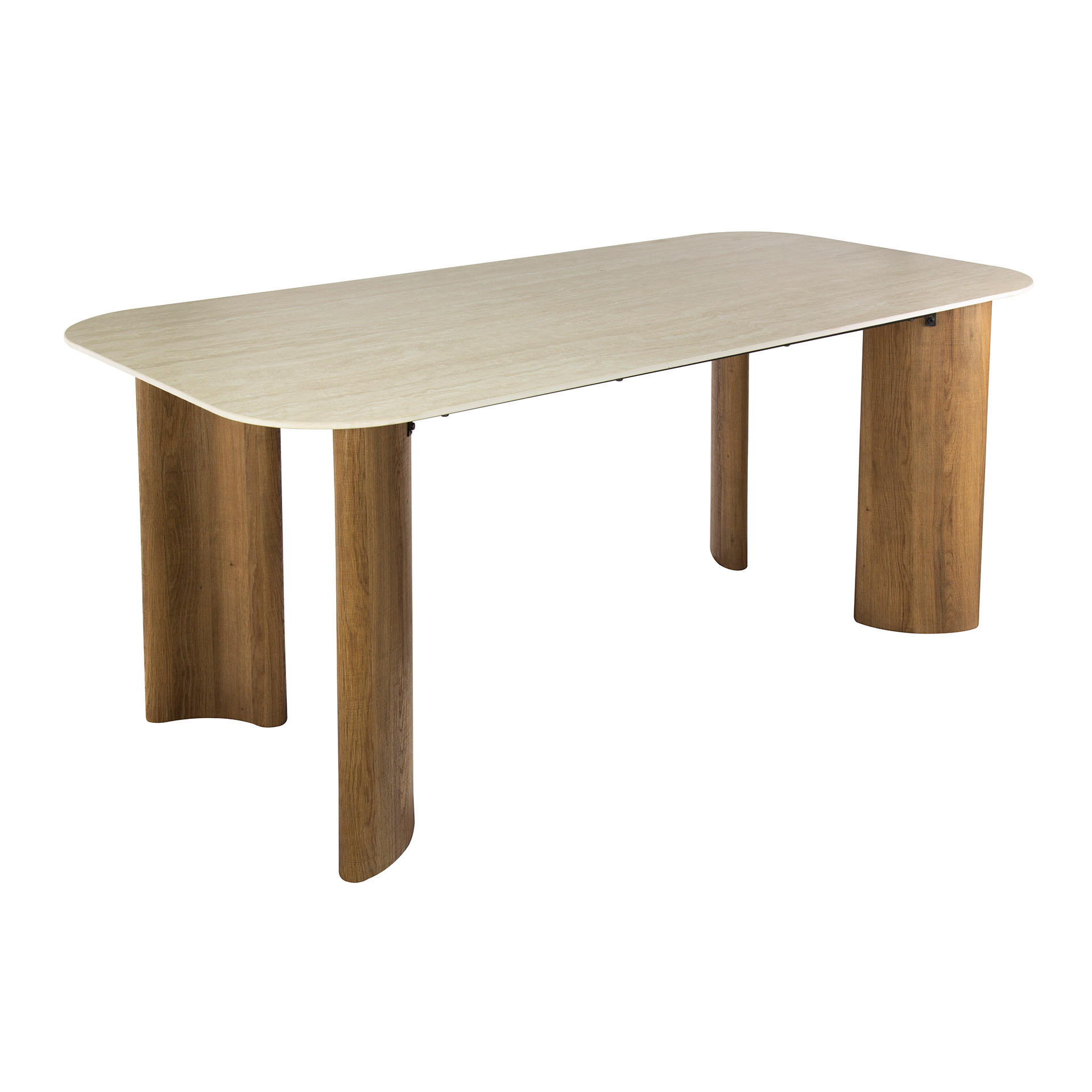 ESSTISCH Romano - Beige - 90/180/76 cm - Beige, Keramik (90/180/76cm) - Hoyz Collection