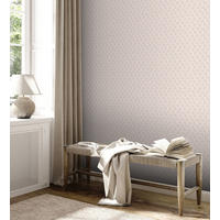 VLIESTAPETE Beige 53/1005 cm - Blau, Kunststoff/Textil (53/1cm) - KUNSTLOFT
