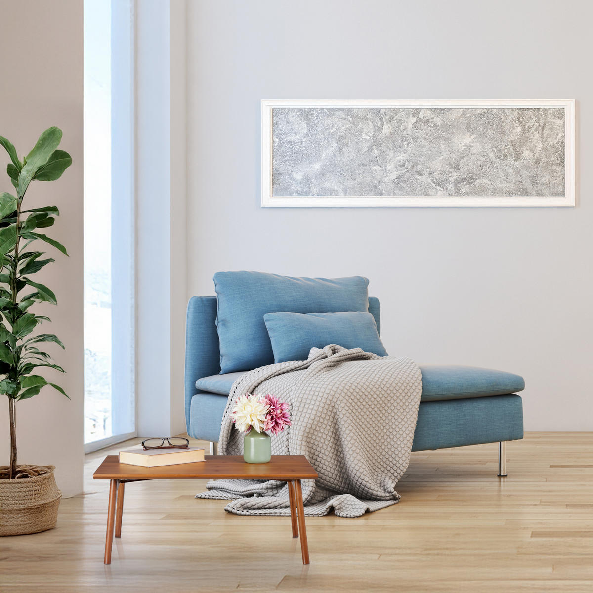 COUCHTISCH - Braun, Holz (40/60/25cm) - Relaxdays