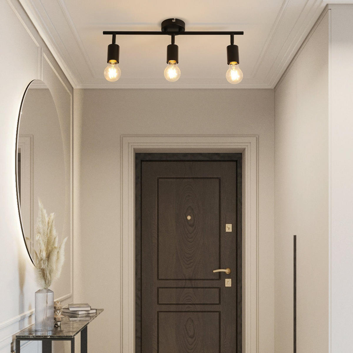 STRAHLER Laser 52/9/16 cm - Schwarz, Metall (52/9/16cm) - Nettlife